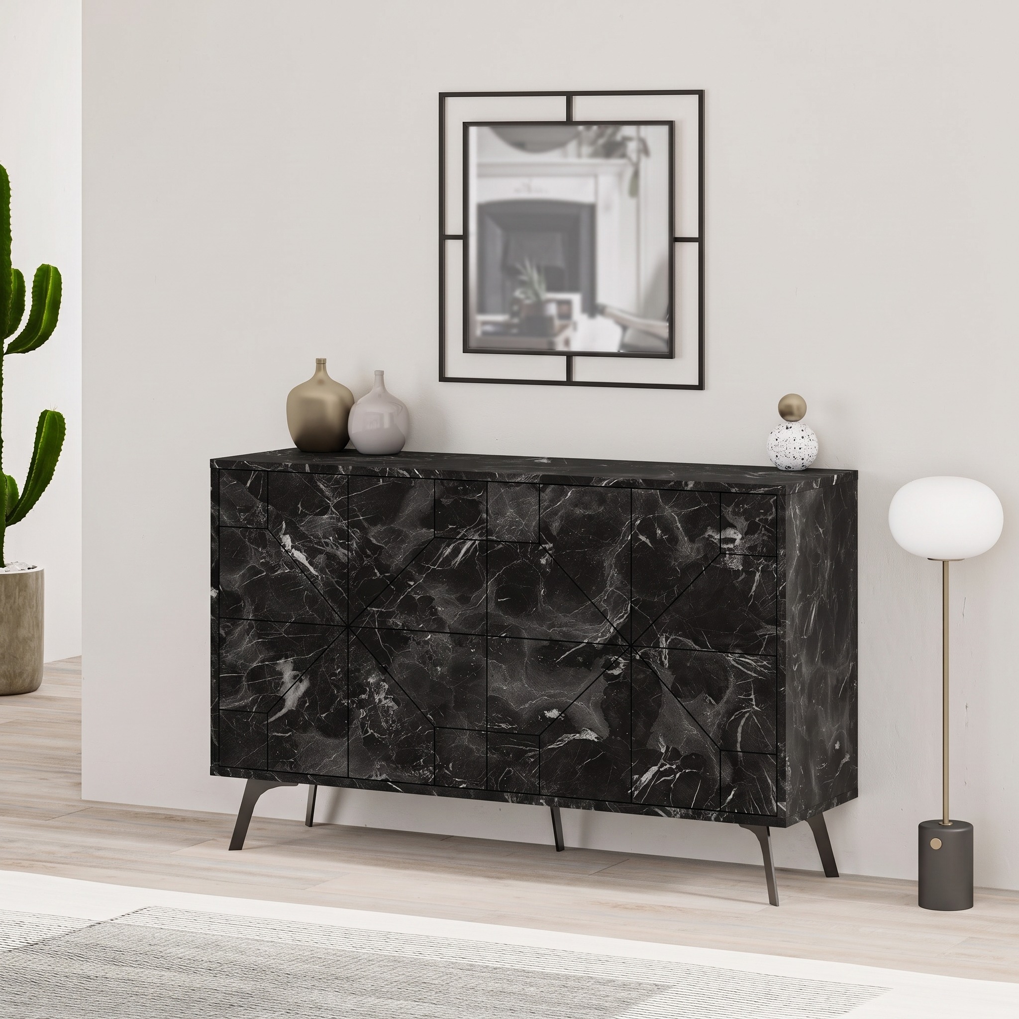 AI-staged furniture scene (lifestyle scene) — created with OmniRoom