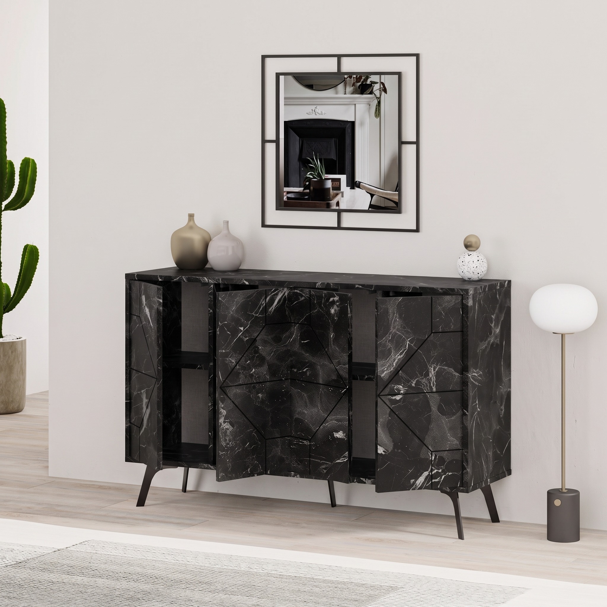 AI-staged furniture scene (lifestyle scene) — created with OmniRoom