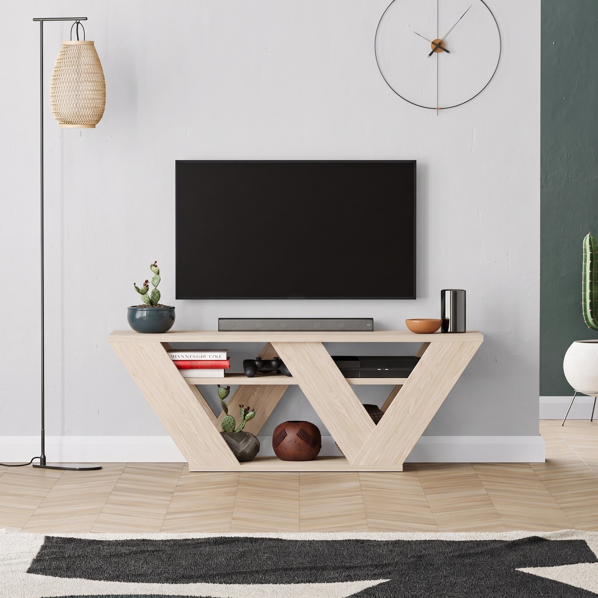 AI-staged furniture scene (lighting edit) — created with OmniRoom