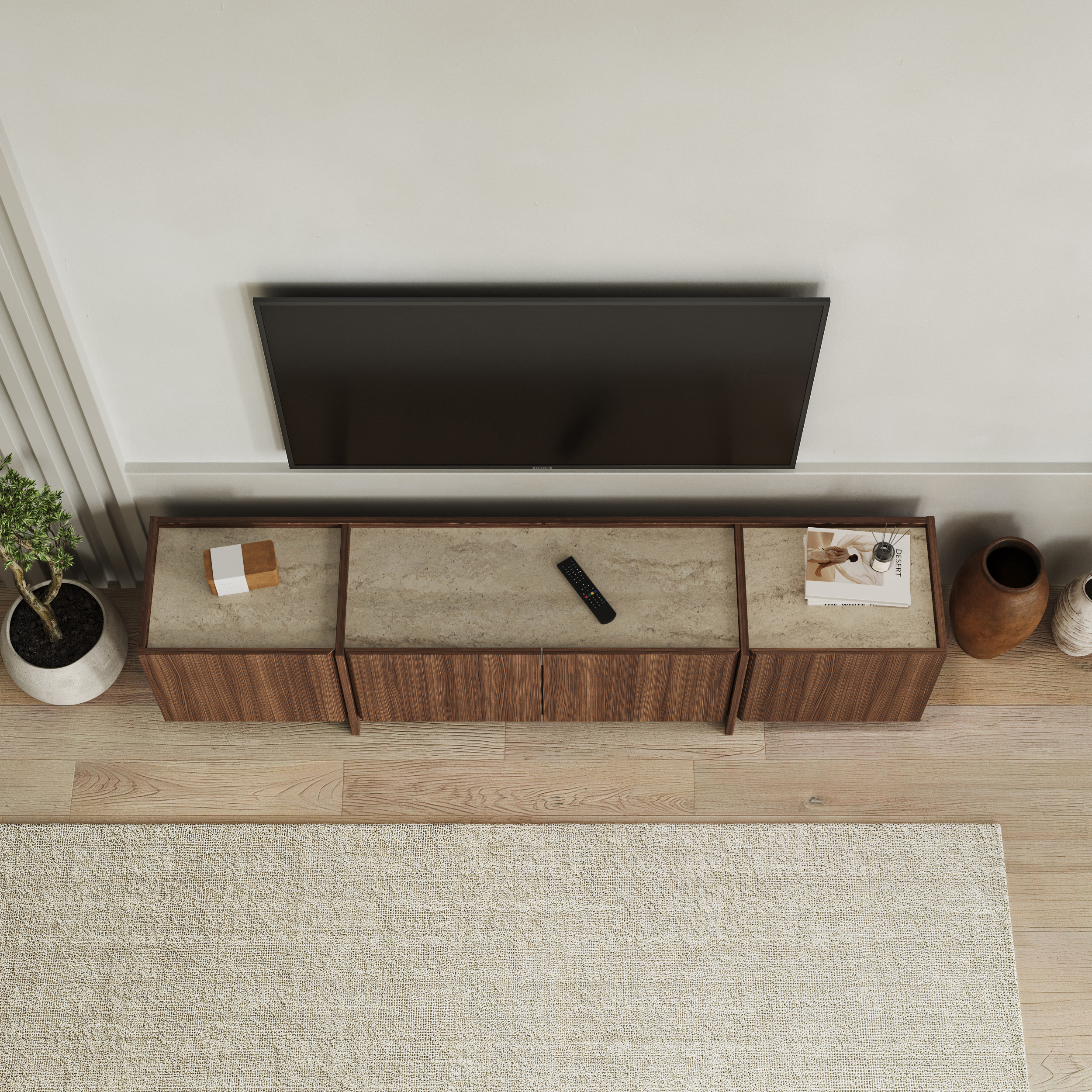 AI-staged furniture scene (lifestyle scene) — created with OmniRoom