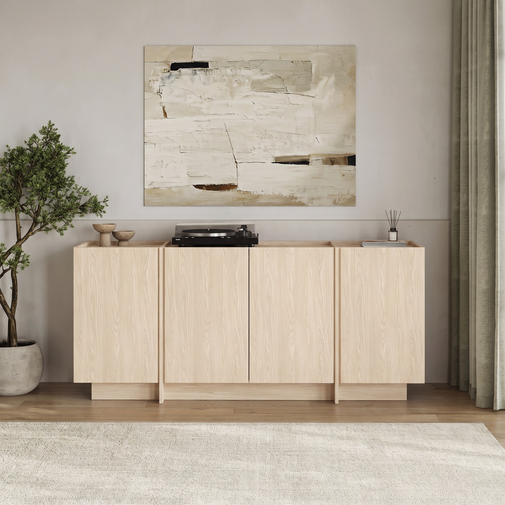 AI-staged furniture scene (lifestyle scene) — created with OmniRoom