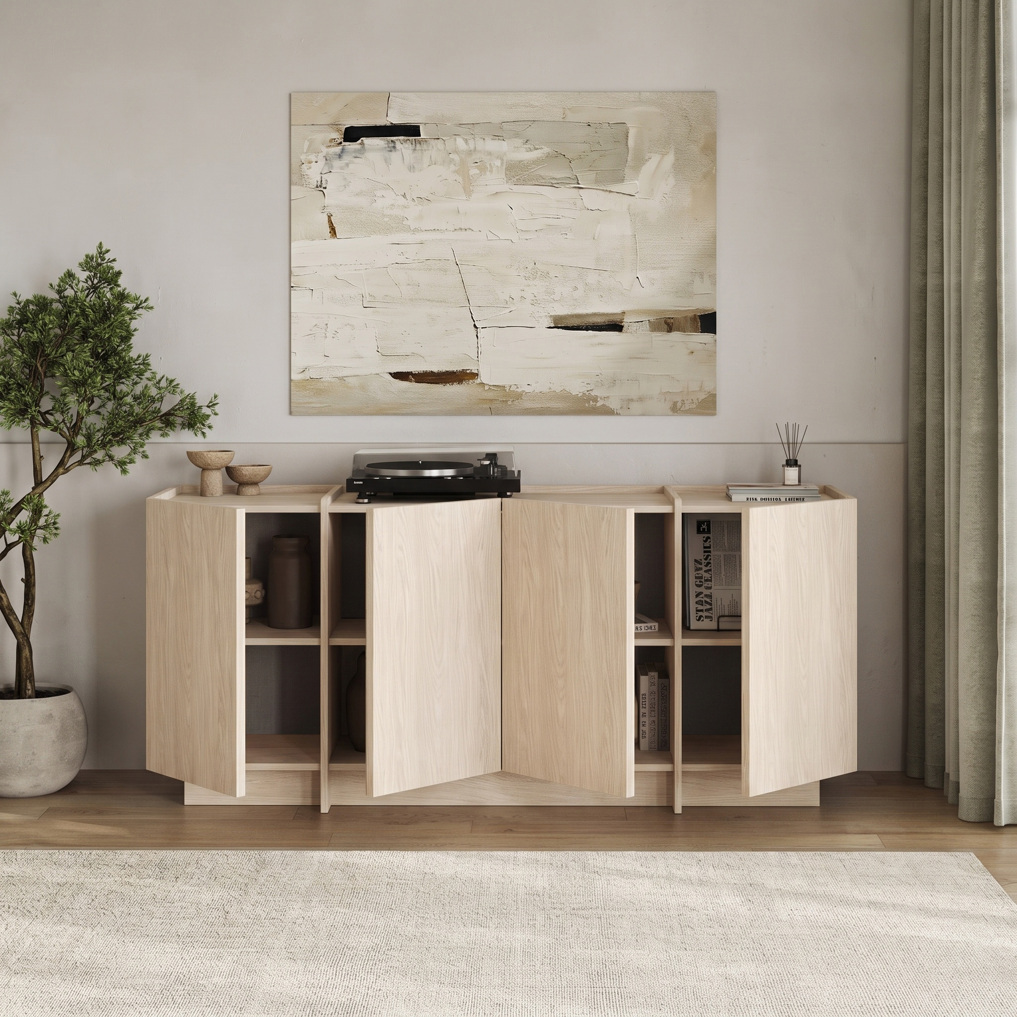 AI-staged furniture scene (lifestyle scene) — created with OmniRoom