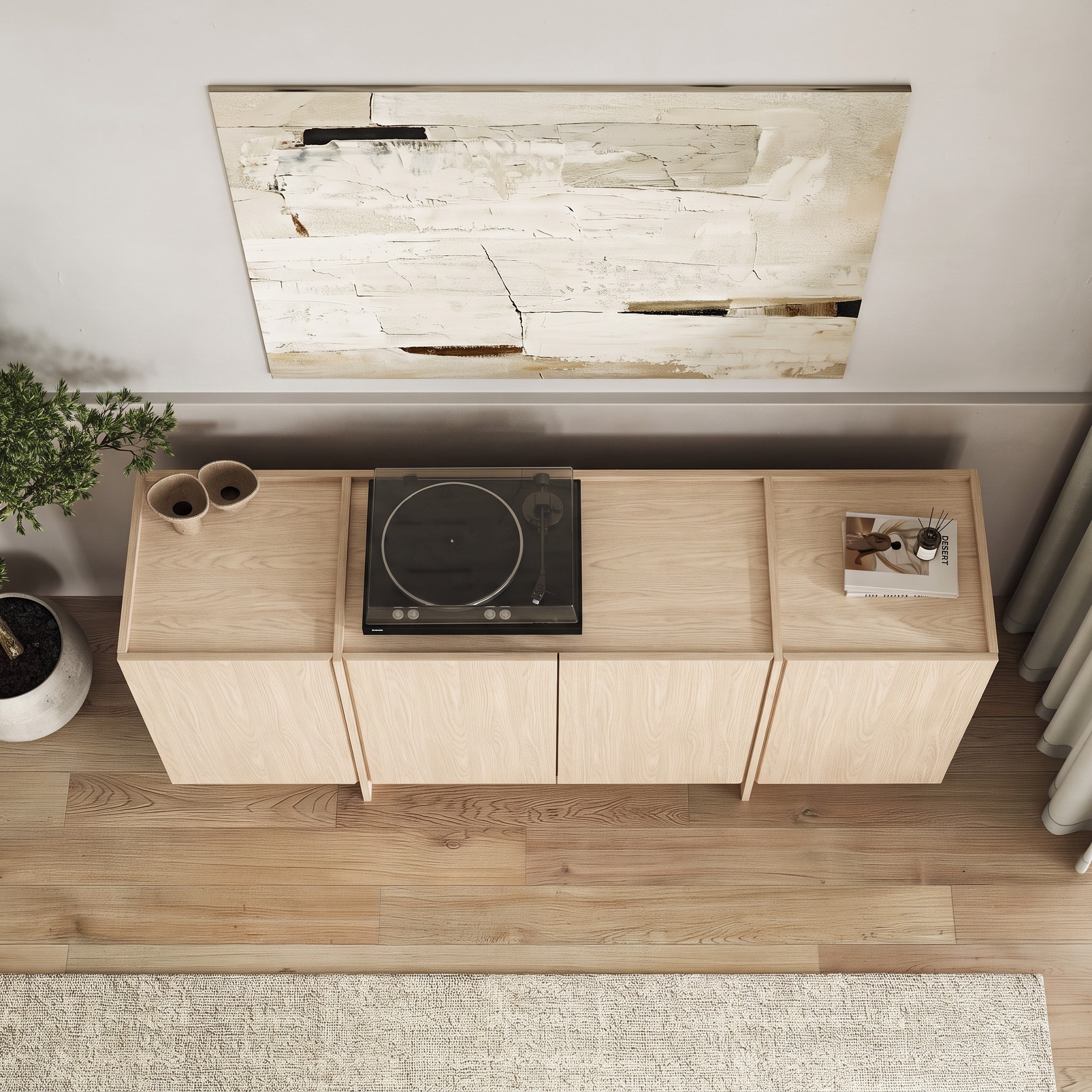 AI-staged furniture scene (lifestyle scene) — created with OmniRoom
