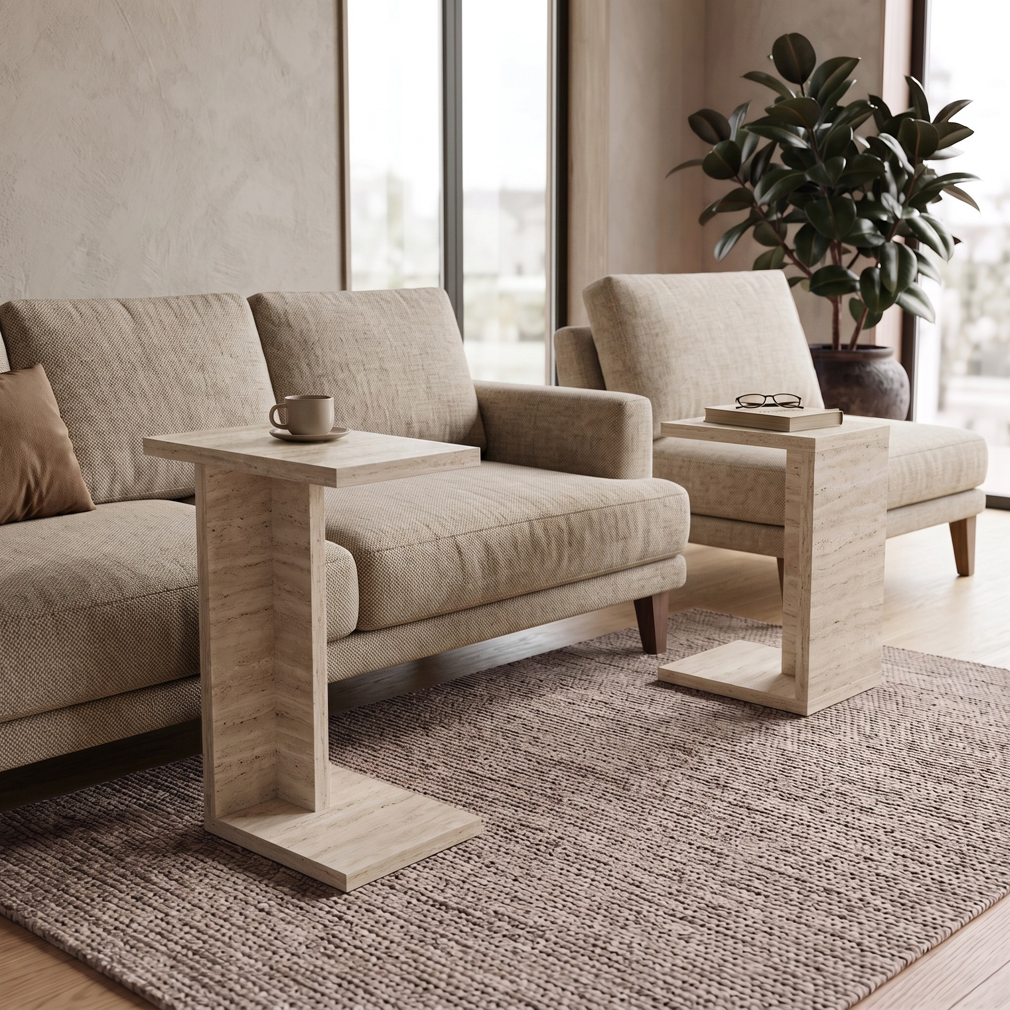 AI-staged furniture scene (lifestyle scene) — created with OmniRoom