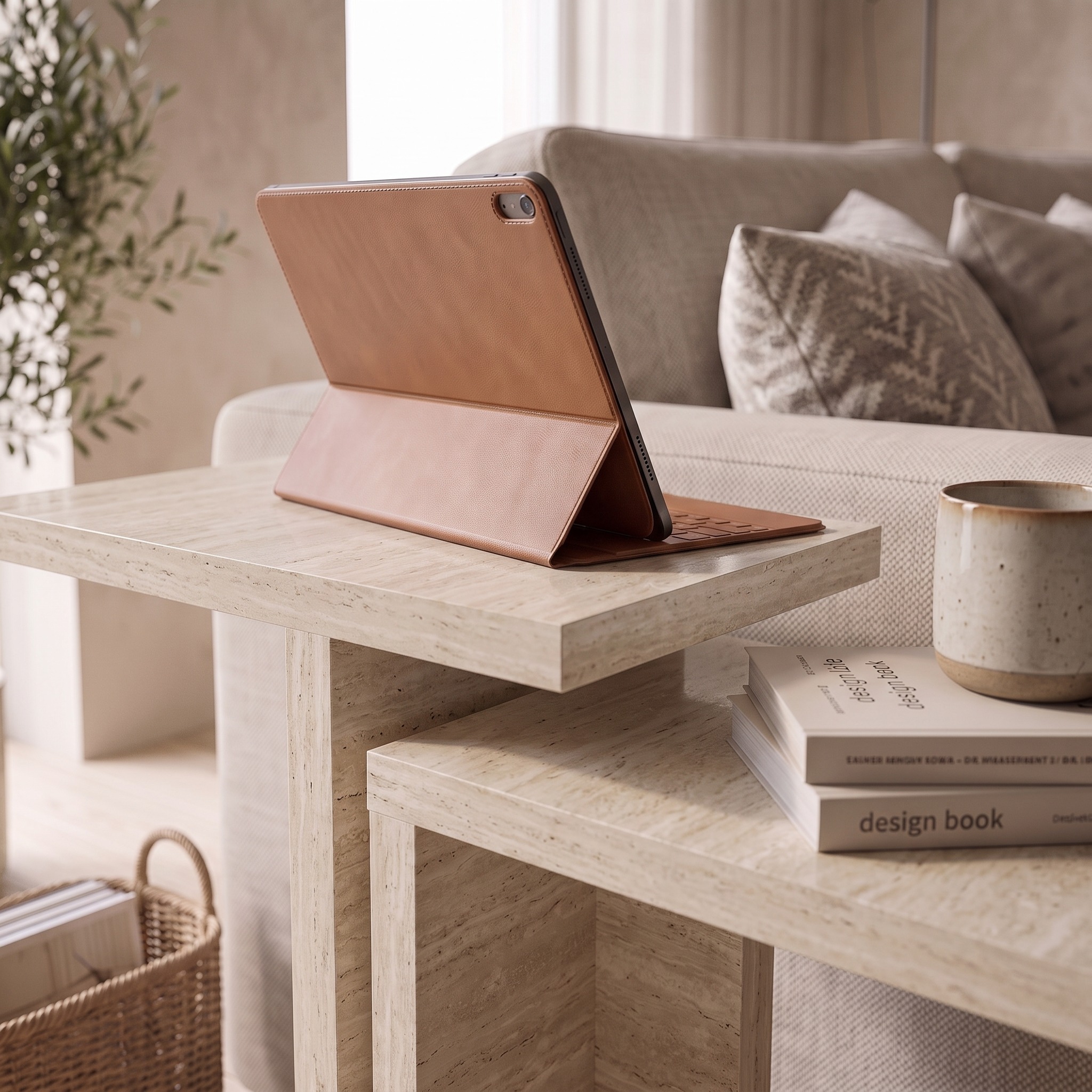 AI-staged furniture scene (lifestyle scene) — created with OmniRoom