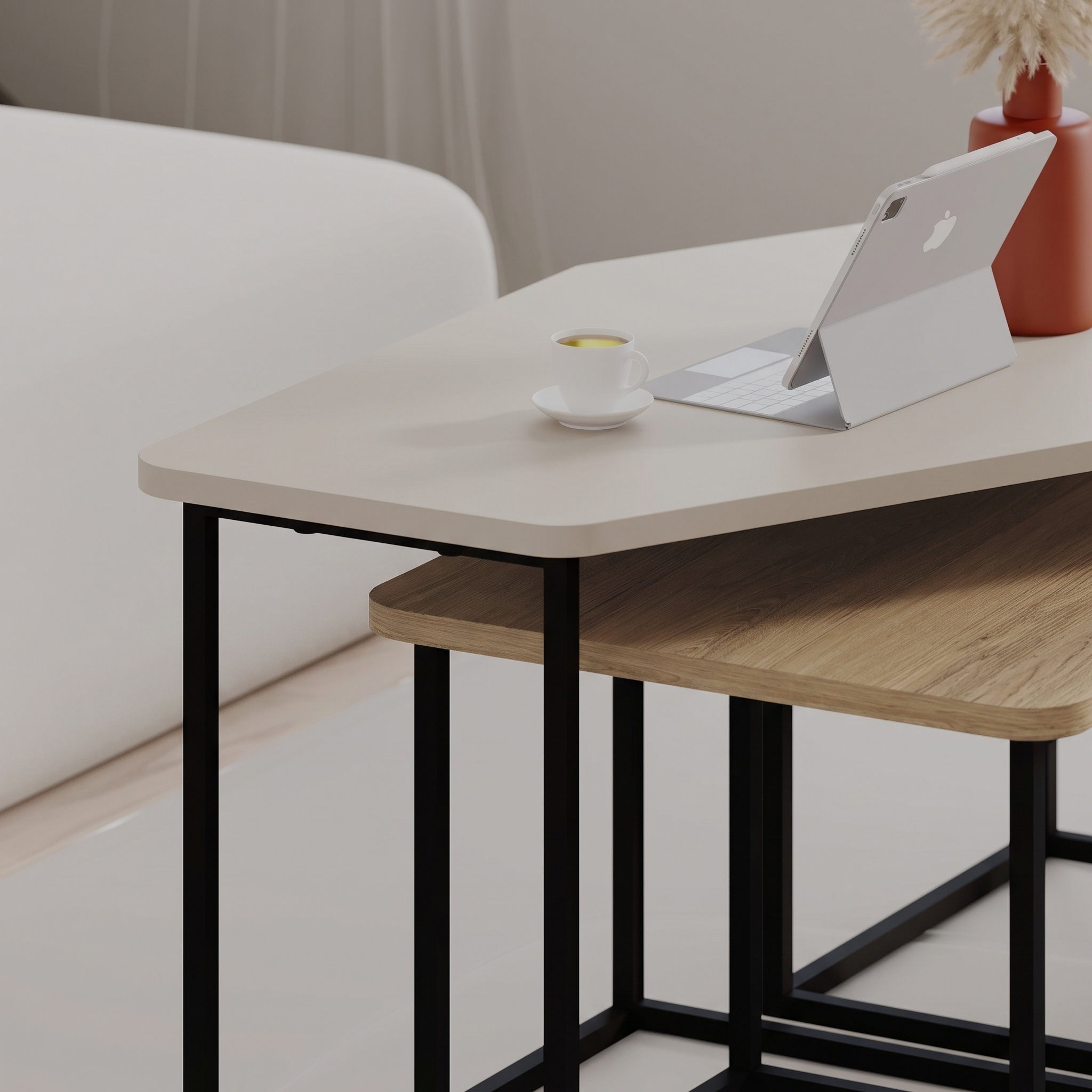 AI-staged furniture scene (lifestyle scene) — created with OmniRoom