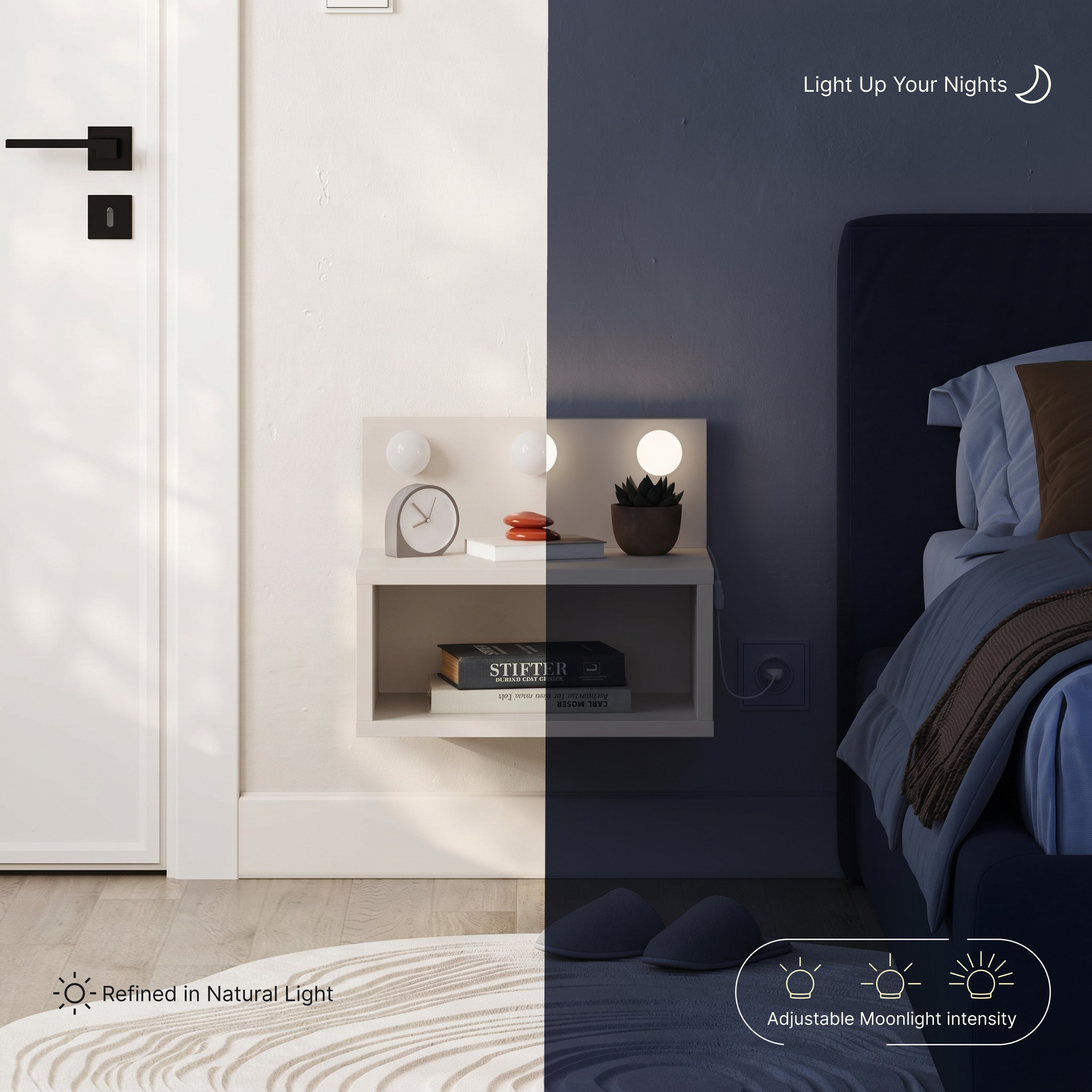 AI-staged furniture scene (lifestyle scene) — created with OmniRoom
