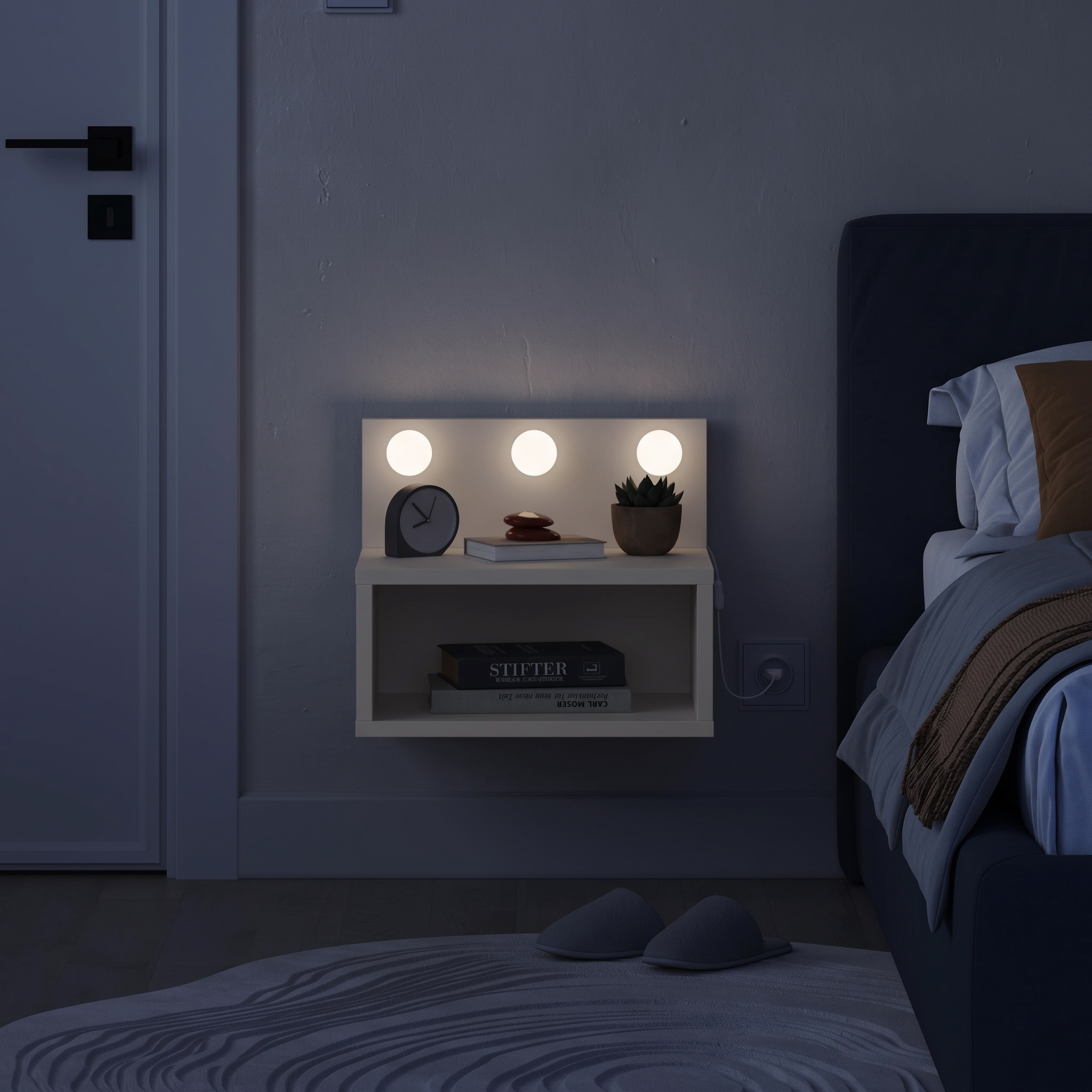 AI-staged furniture scene (lifestyle scene) — created with OmniRoom