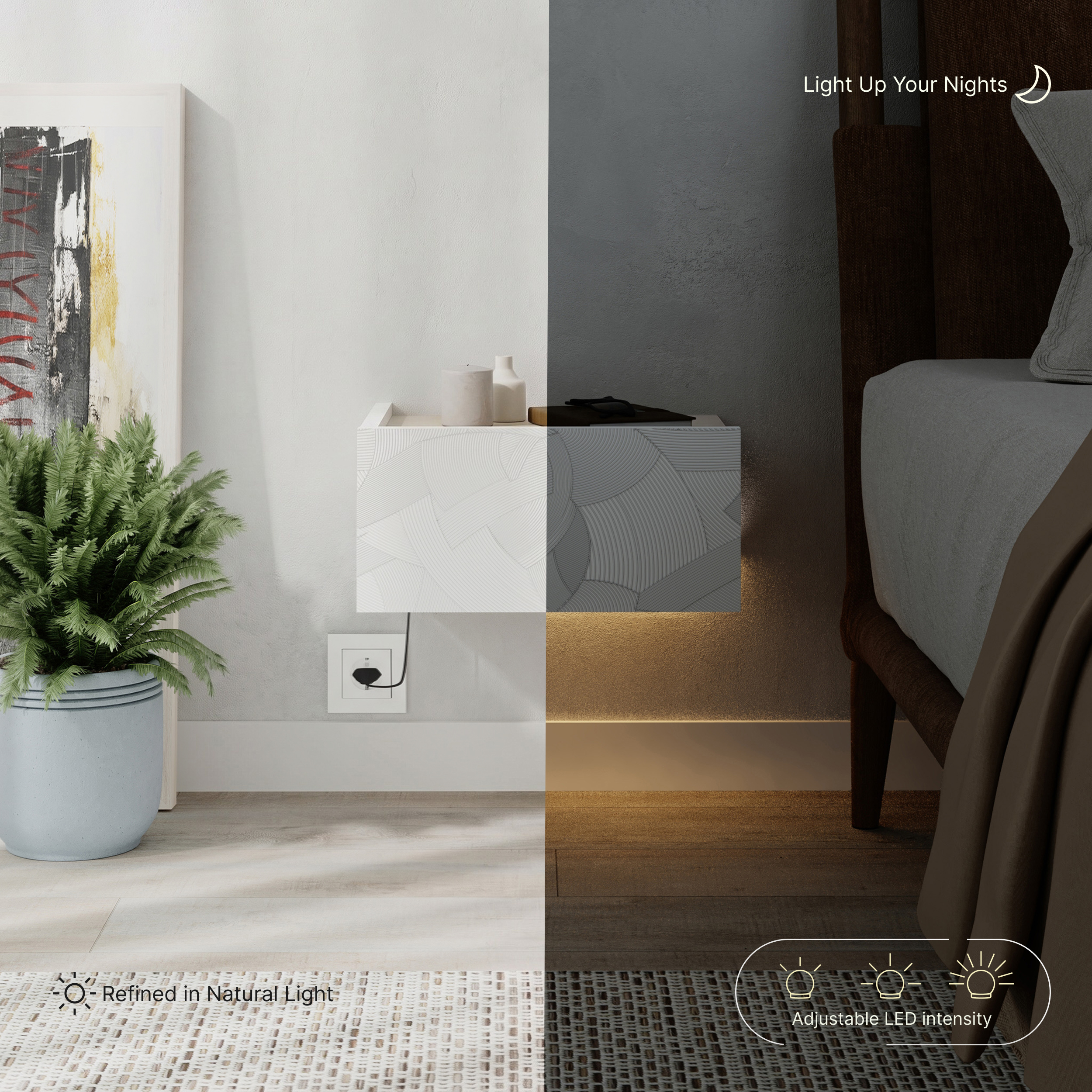 AI-staged furniture scene (lifestyle scene) — created with OmniRoom