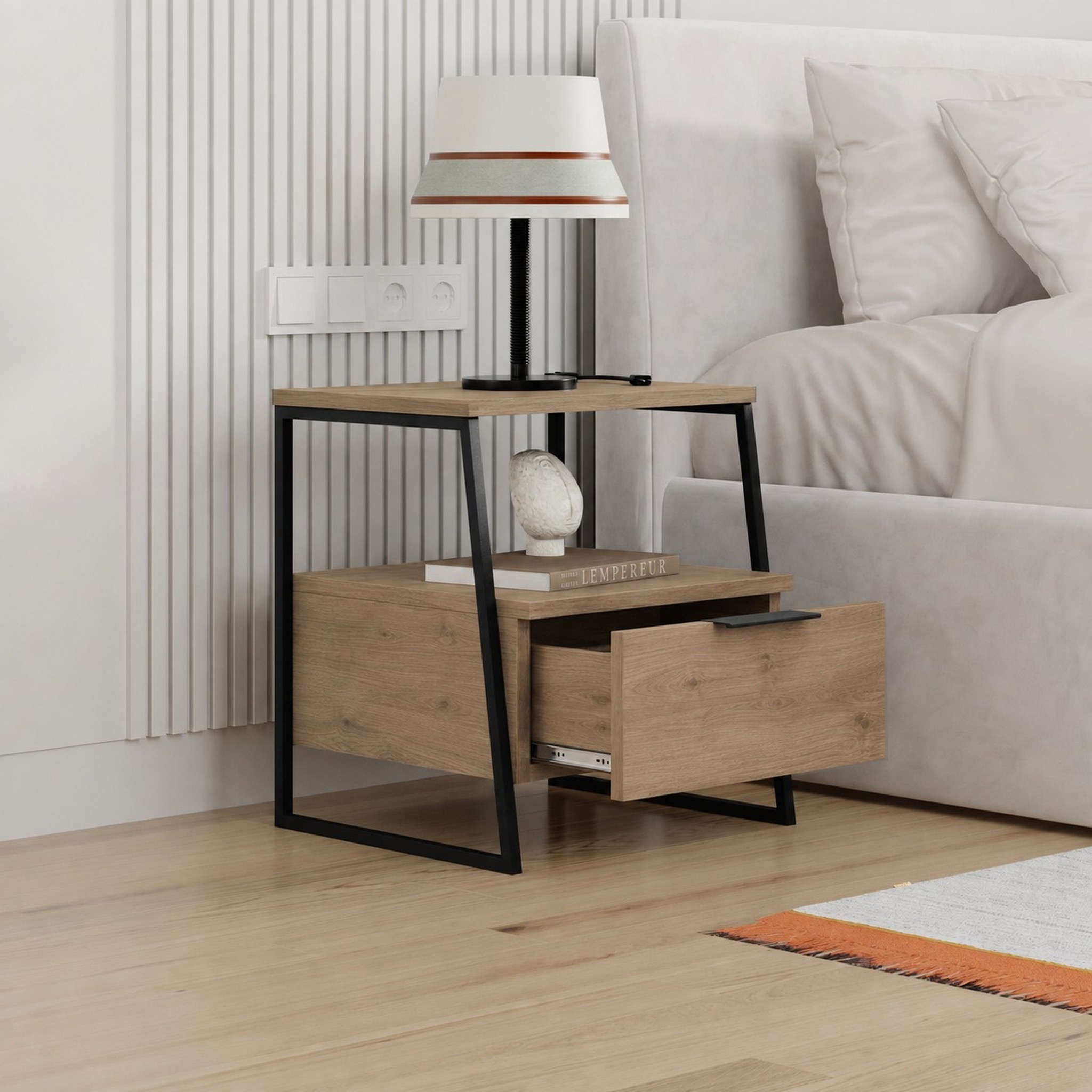 AI-staged furniture scene (lifestyle scene) — created with OmniRoom