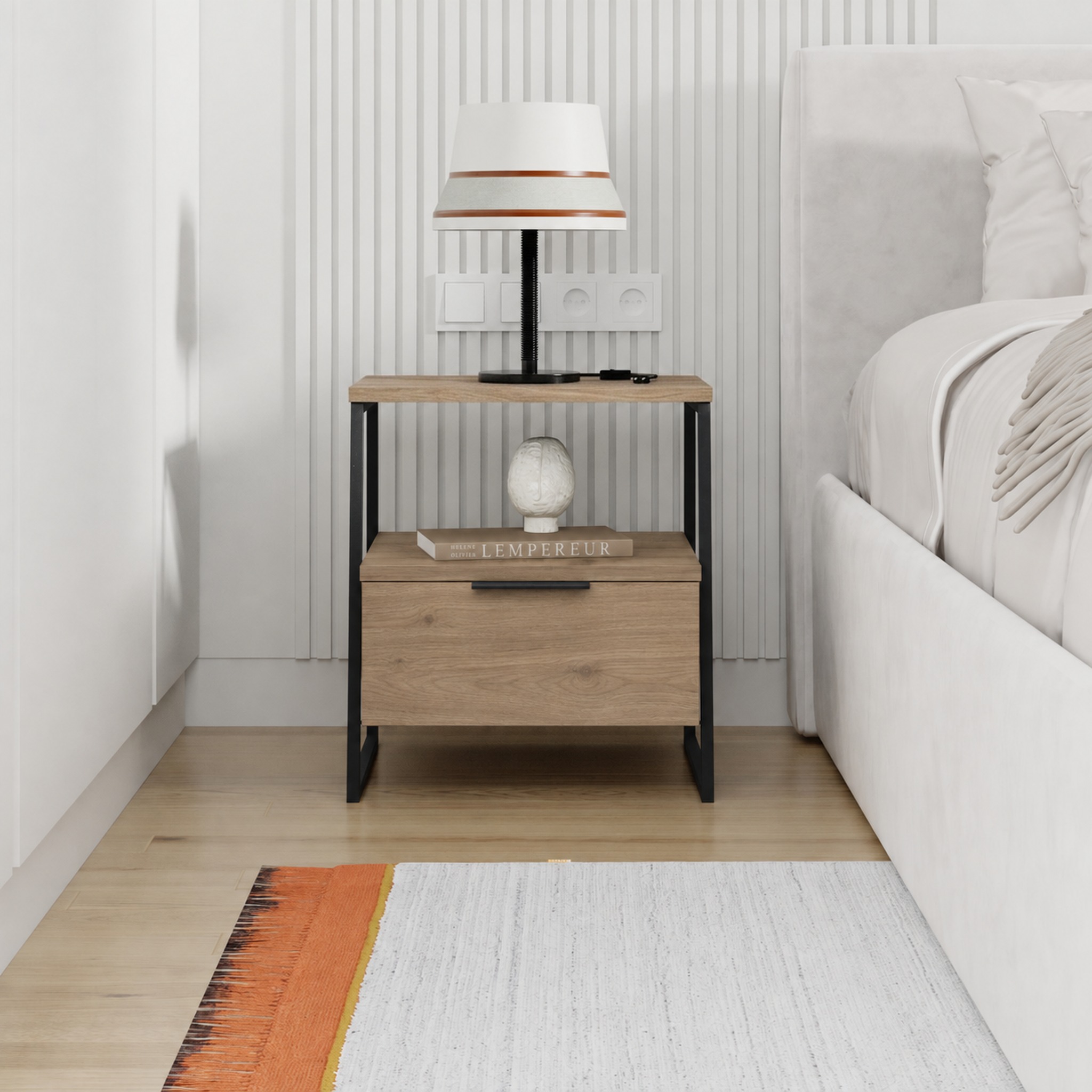 AI-staged furniture scene (lifestyle scene) — created with OmniRoom