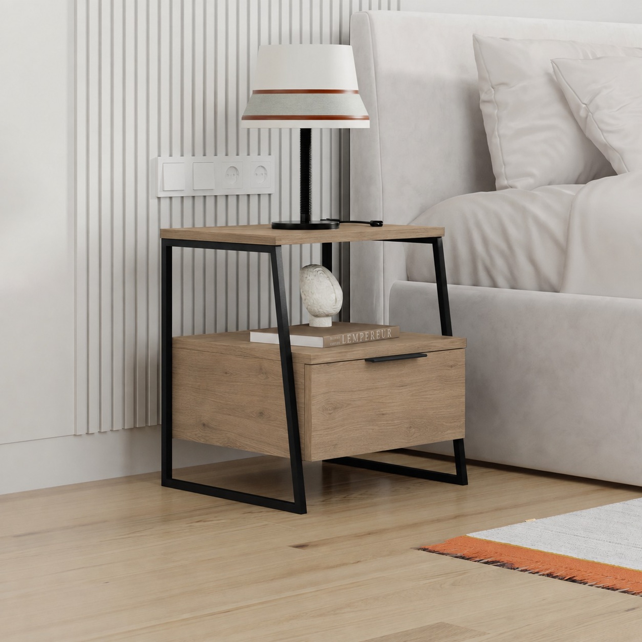 AI-staged furniture scene (lifestyle scene) — created with OmniRoom