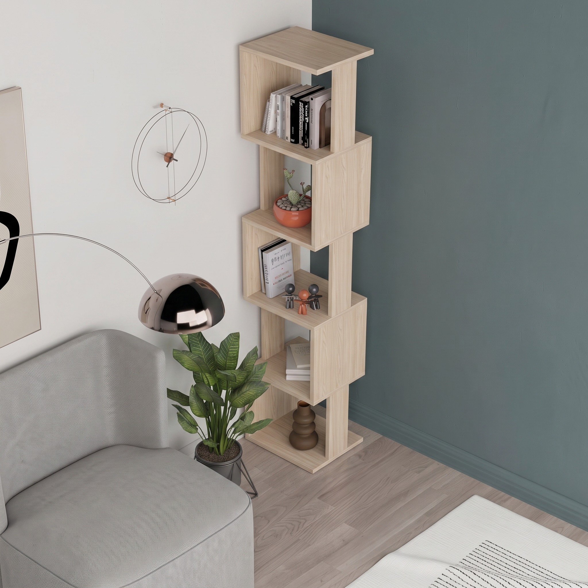 AI-staged furniture scene (camera angle) — created with OmniRoom