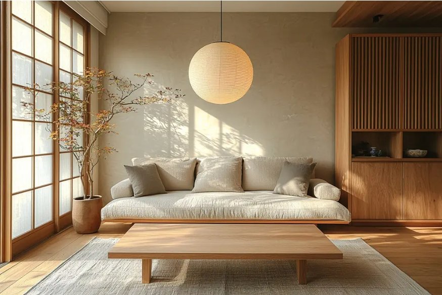 Japandi room style preview